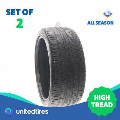 Set of (2) Used 285/35R22 Pirelli Scorpion Zero Plus 106Y - 8/32