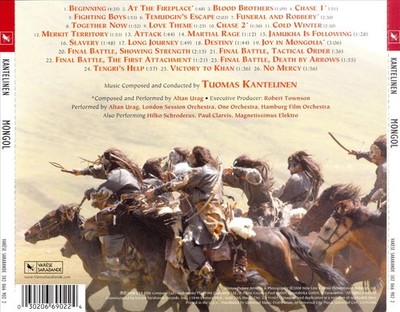 ALTAN URAG/TUOMAS KANTELINEN - MONGOL [ORIGINAL MOTION PICTURE SOUNDTRACK] NEW C