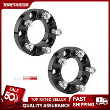 2 Pcs 1 Inch 5x4.5 Wheel Spacer 82.5mm 12x20 For Ford Explorer Mustang Ranger