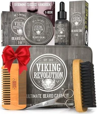 - Ultimate Beard Kit - Beard Grooming Kit with Beard Brush, Beard Comb, Beard...