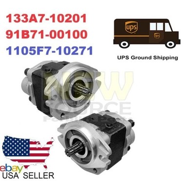 91B71-00100 133A7-10201 MITSUBISHI TCM  HYDRAULIC PUMP 129F7-10301  HP017