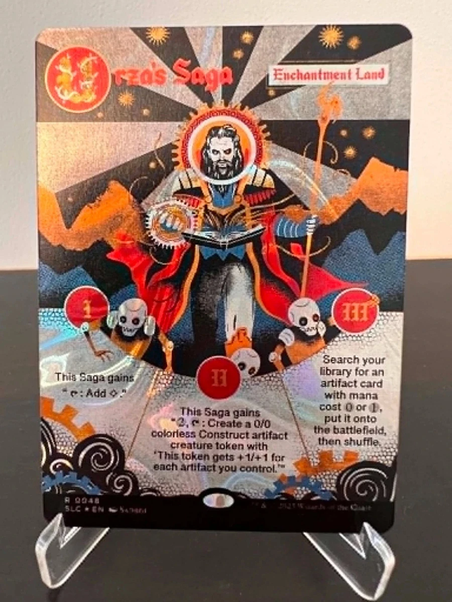 Land Foil Magic: The Gathering Trading Card Games Urza's Saga