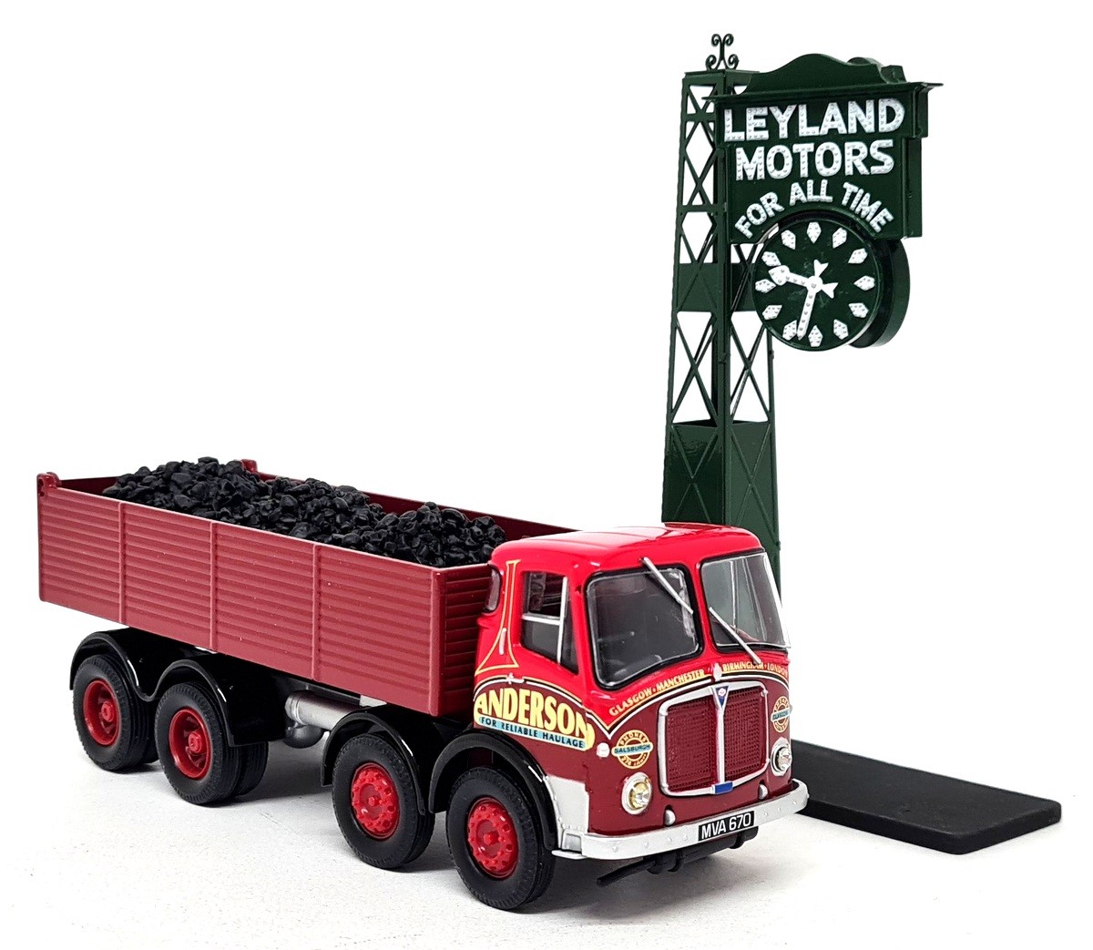 Corgi 1/50 AEC MKV Mammoth Major Tipper + Lea Clock Anderson 26601 Diecast Truck