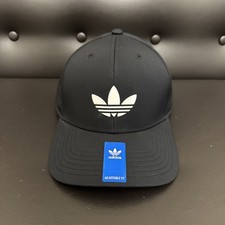 Adidas Originals Men's Breathable Adjustable Fit Beacon Cap Black/White One Size