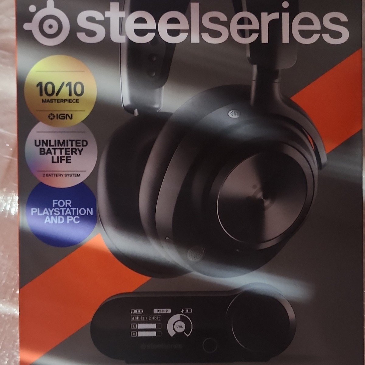 SteelSeries Arctis Nova Pro Wireless Headset Black Bluetooth PC PS
