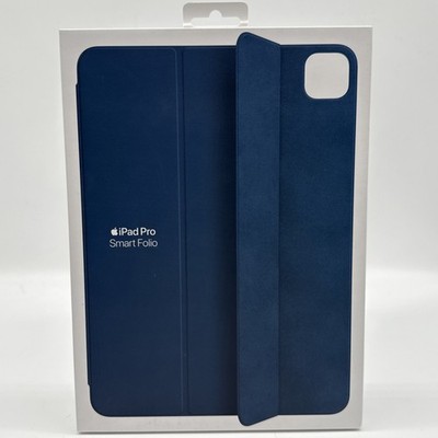 ORIGINAL APPLE IPAD PRO 11'' 1. 2. 3. 4. GEN SMART FOLIO MARINE BLAU HÜLLE