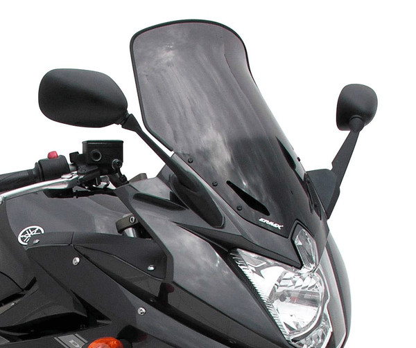 Yamaha XJ6 Diversion -09/17- Windschutzscheibe Ermax Hoch Blende Schwarz Klar-image