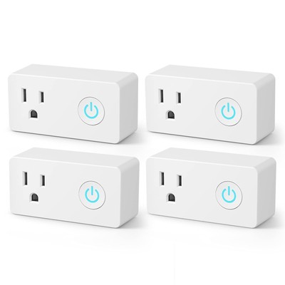 BN-LINK WiFi Heavy Duty Smart Plug Outlet, No Hub Required with Timer Functio...