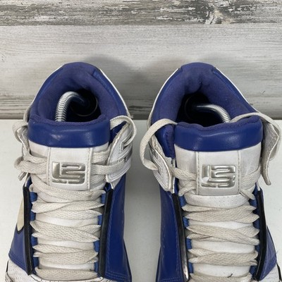 Nike Air ZOOM Generation LeBron‎ James OG Royal Shoes 308573-112 VTG Size 11 VTG? Sz 10 - Nike Air ZOOM Generation LeBron James OG Royal  main image 4