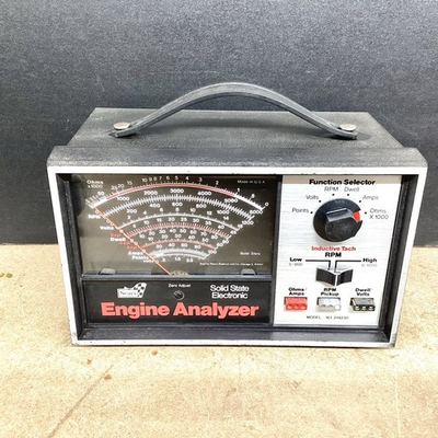 #ad Vintage Sears Craftsman Model 161.214230 Solid State Electronic Engine Analyzer $49.99