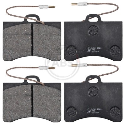 A.B.S.-OE 36099-OE Brake Pad Set, disc brake for CITROËN
