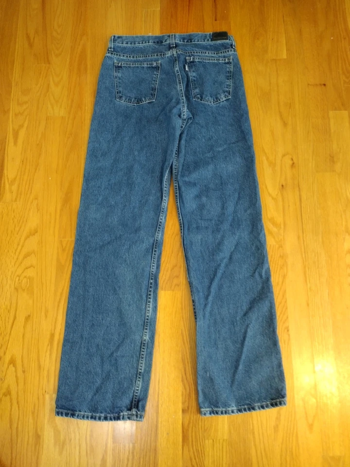 Jeans holgados Levi's Silvertab vintage años 90 Y2K para mujer talla 32X32 tiro alto  Foto 2 de 4