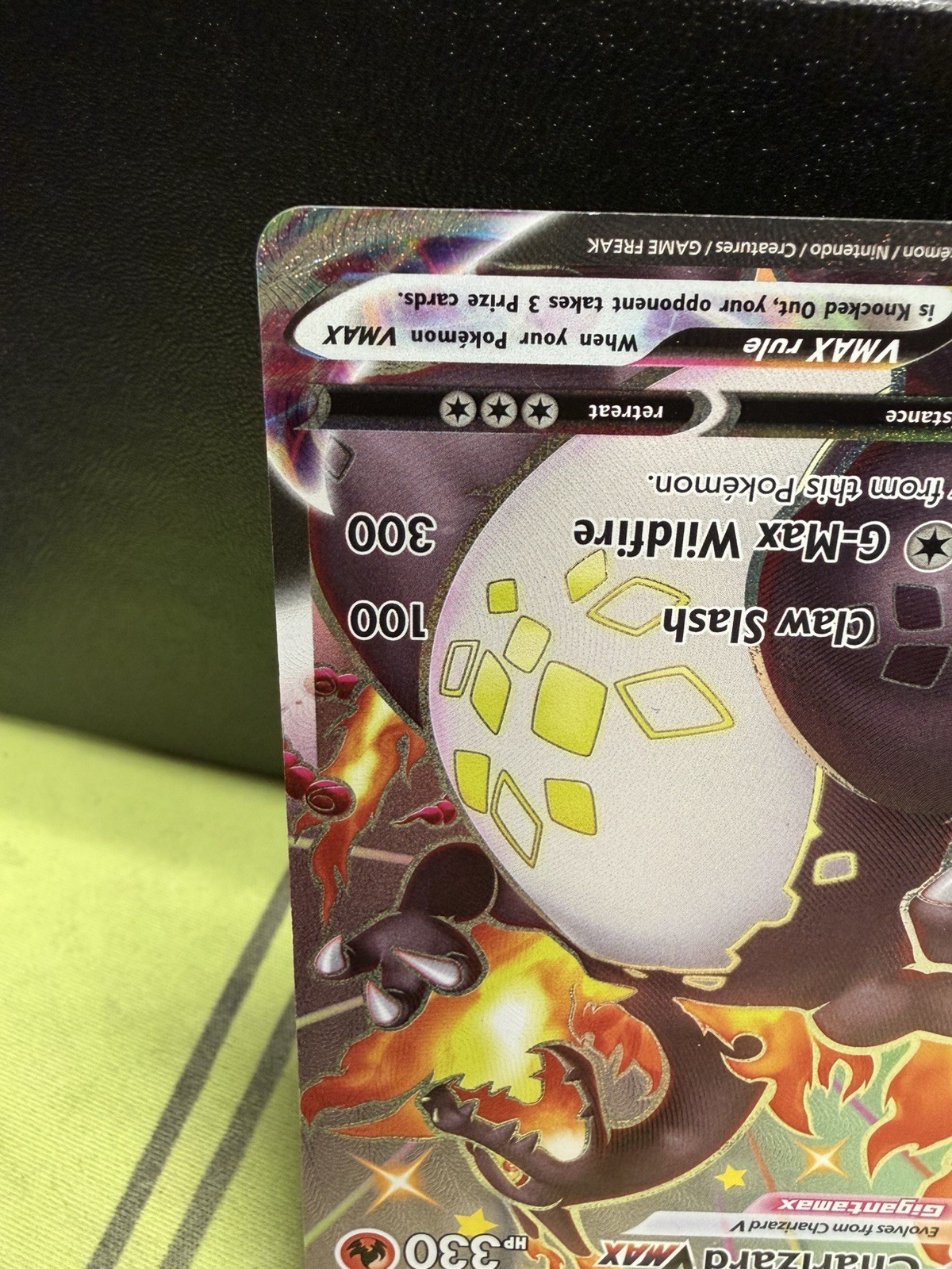 Pokémon Charizard VMAX SV107/SV122 Shining Fates Holo view 5