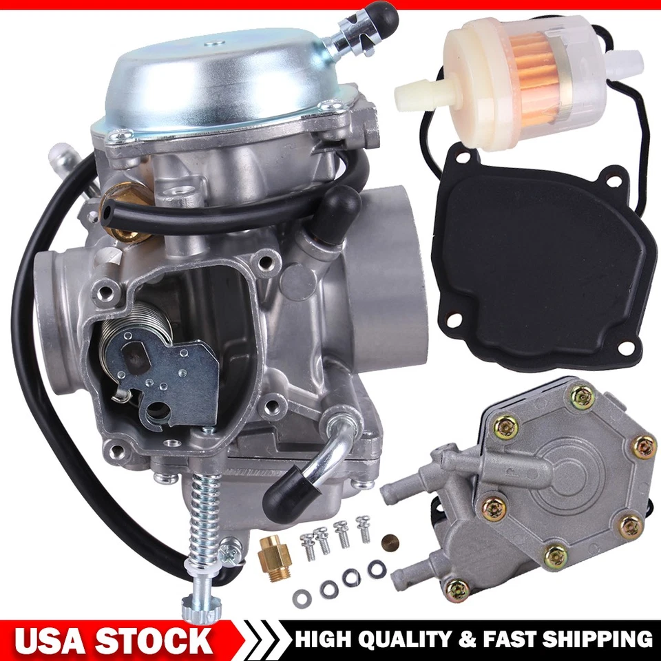 Carburador de carburador y bomba de combustible para Polaris Big Boss 500 1998-2002 3130500 3131383 Foto 4 de 4