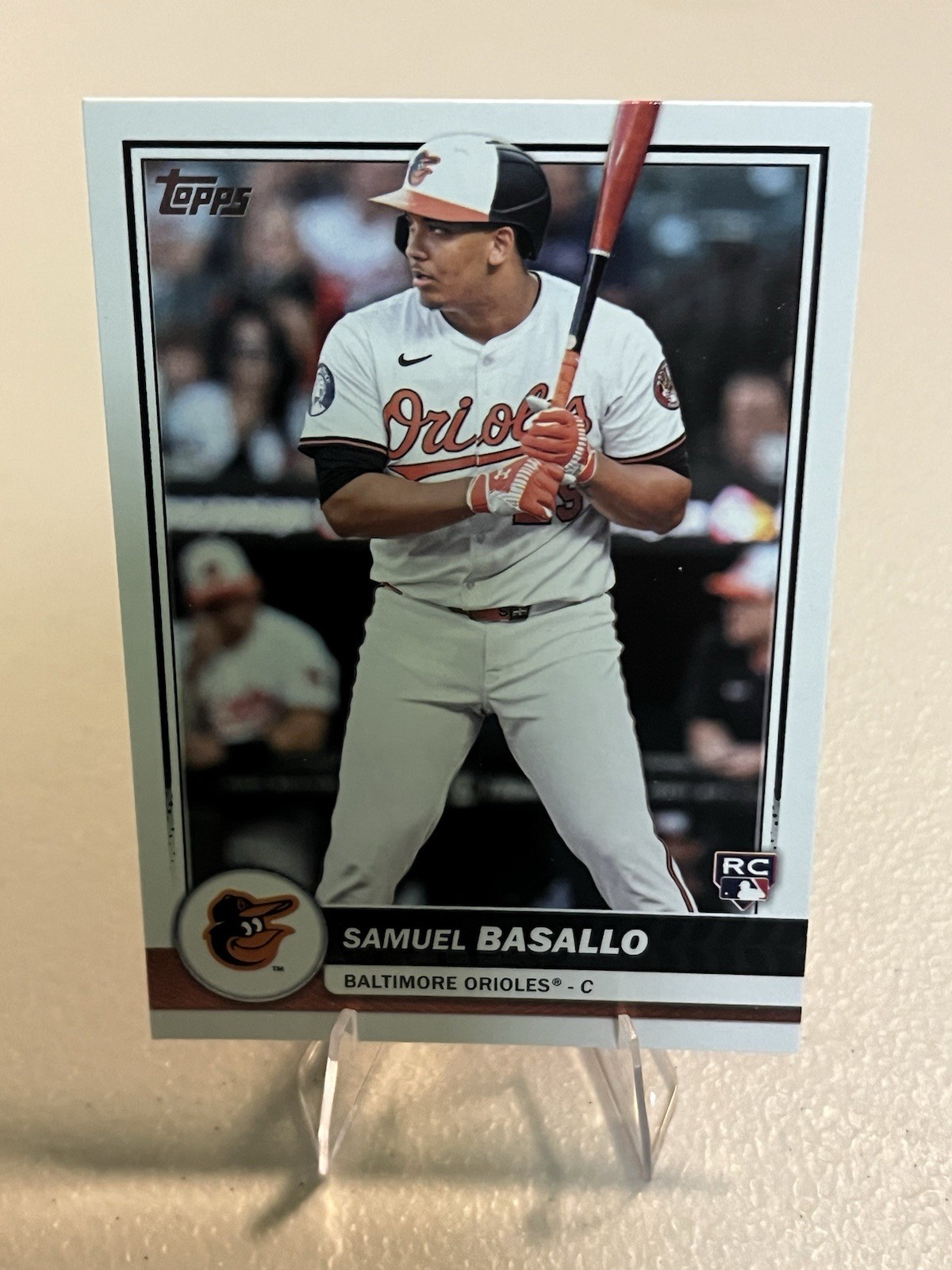 2026 Topps Flagship Collection Samuel Basallo RC #30 Baltimore Orioles Rookie