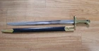 1863 Remington Zouave Bayonet & Scabbard, Zoli/Navy Arms  Reproduction