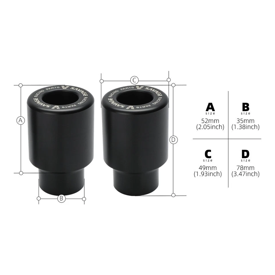 Protector de choque deslizadores de motor de marco para HONDA CB1000 Hornet /SP 2024-2025 Foto 2 de 4