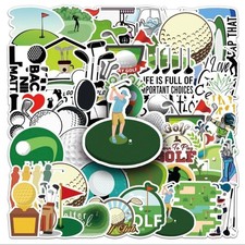 Sticker golf sports club album seal colored paper letter decoration ball club sp