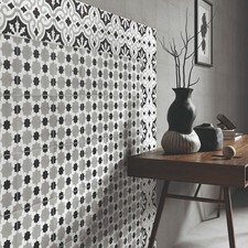 Patterned floor tiles porcelain Beige / brown 200x200 - Kitchen Bathroom Fire