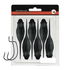 Share the Joy of Fishing the 6pcs Tadpole Soft Bait Set to Fellow Anglers