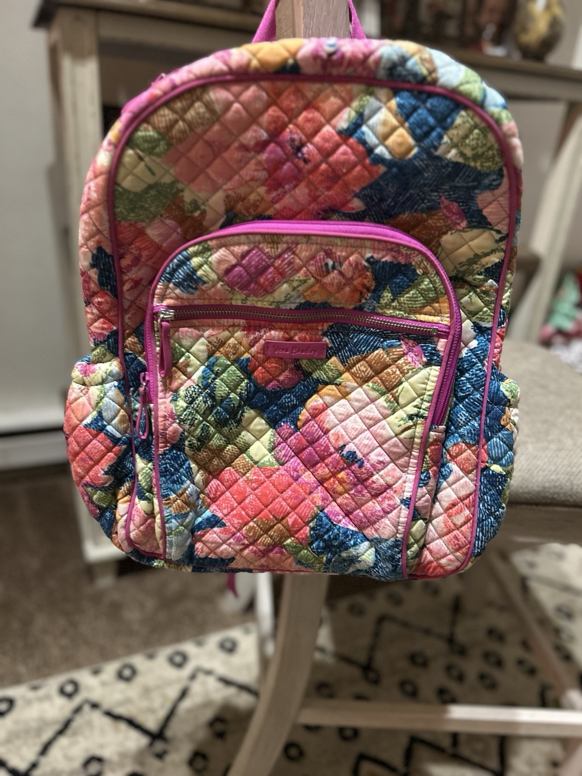 Vera Bradley Iconic Campus  Backpack &ldquo;Superbloom&rdquo; Multic