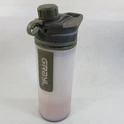 GRAYL GeoPress Water Purifier Bottle White Camping Hiking Backpacking Travel