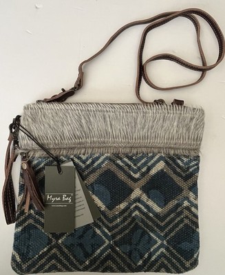 Myra Bag Floto Blue Crossbody Bag S-1575 NEW W/Tags Beautiful!
