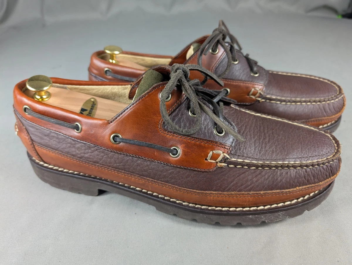 H.S.Trask #1001 Gallatin Bison Oxford Bison皮革印第安纳男鞋休闲鞋| eBay main image 3