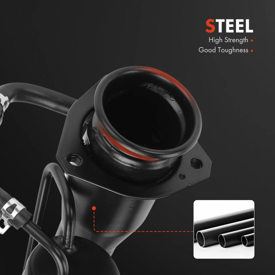 Nuevo cuello de llenado de tanque de combustible de acero para Mitsubishi Galant 2004 2005 L4 2,4 L MN106200 Foto 2 de 4