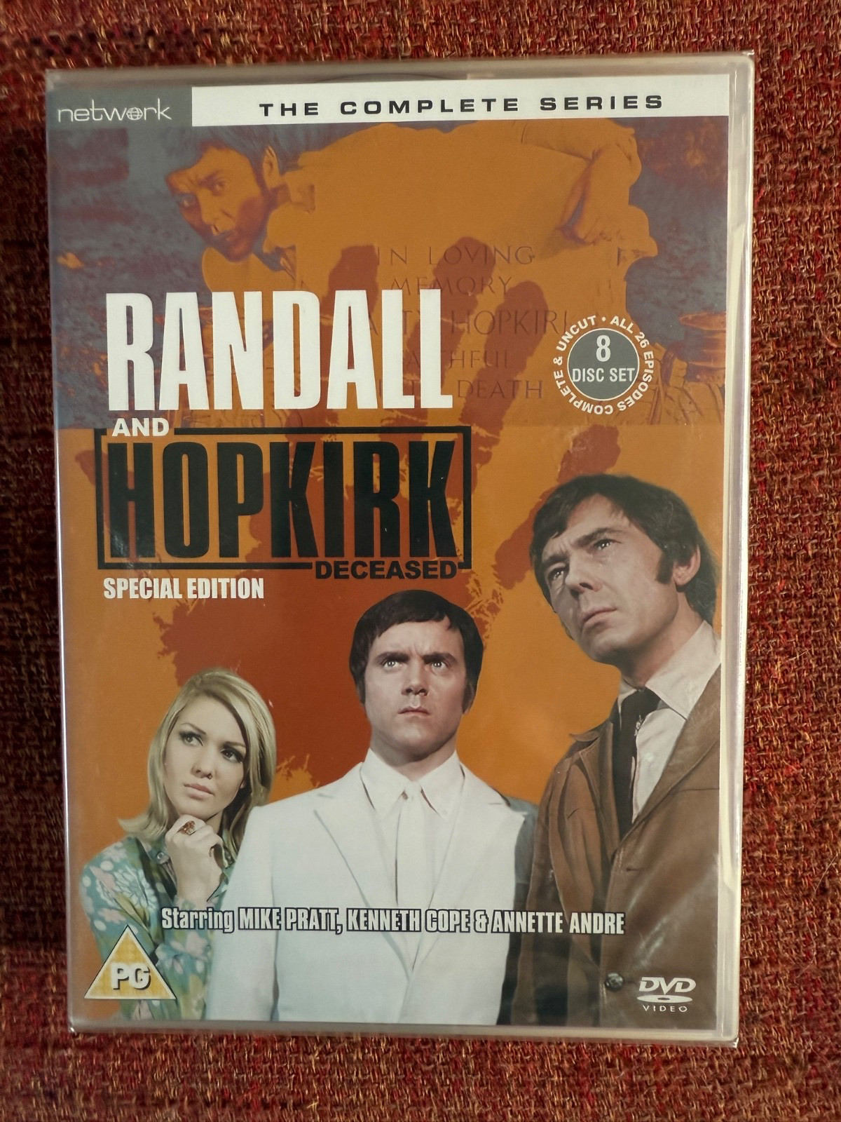RANDALL & HOPKIRK (DECEASED) THE COMPLETE SERIES [RARE REGION 2 DVD] NEW SEALED