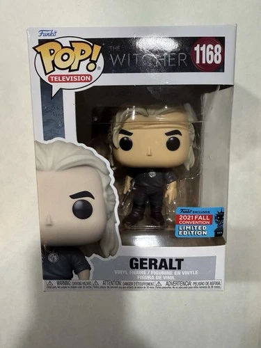 Funko Pop 1168 The Witcher Geralt 2021 Fall Convention Limited Edition