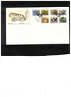 CANADA 1988 MAMMAL DEFINITIVES 7 on FDC cat #1155-61  MNH BOX 522