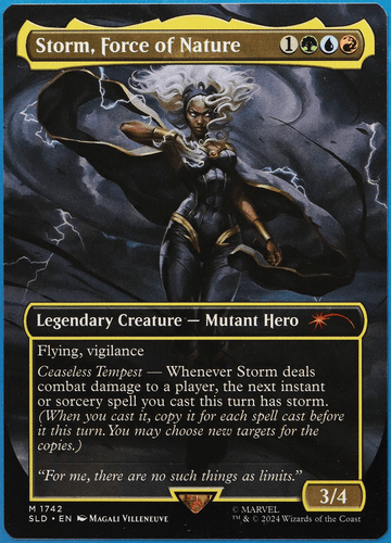Storm, Force of Nature (Secret Lair Promo) NM MTG CARD (501384) ABUGames - Picture 1 of 2