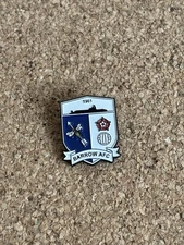 2 x  Barrow Afc   Enamel /metal  pin badges  Price includes postage in UK