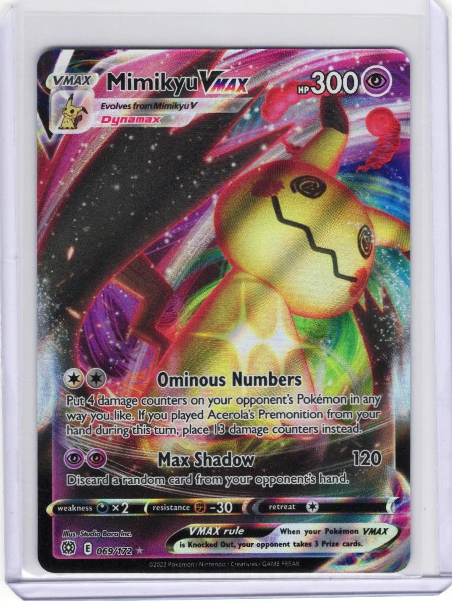 Mimikyu VMAX 069/172 Swsh09: Brilliant Stars for sale | eBay