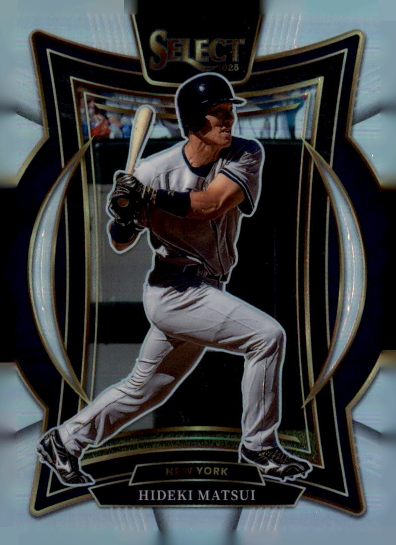 Hideki Matsui 2025 Panini Select Silver Prizms #57 New York Yankees