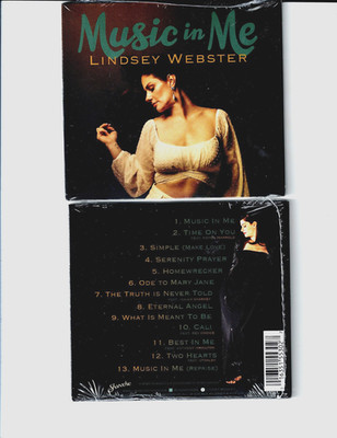 LINDSEY WEBSTER - MUSIC IN ME  (CD 2026) NEW *13 TRACKS*