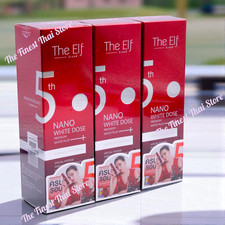 The Elf Nano White Dose Serum Brightening Body Serum New Package 60ml pack of 3