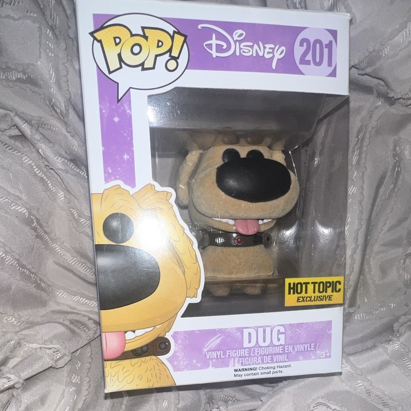 Funko Pop! Vinyl Dug #201 Disney Pixar Up Hot Topic Exclusive Figure