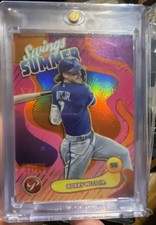 2024 Topps Pristine - Swings of Summer Bobby Witt Jr. #SS-3 Orange Refractor /25