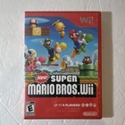 New ListingNintendo New Super Mario Bros. Wii Nintendo Wii Multiplayer Game Case (2009)