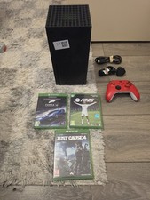 Microsoft Xbox Series X console, 1 controller, HDMI Cable and Power cable.