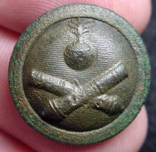 # 77- États-Unis CORPS D'ORDONNANCES, BOUTON MANTEAU env. 1830-1840