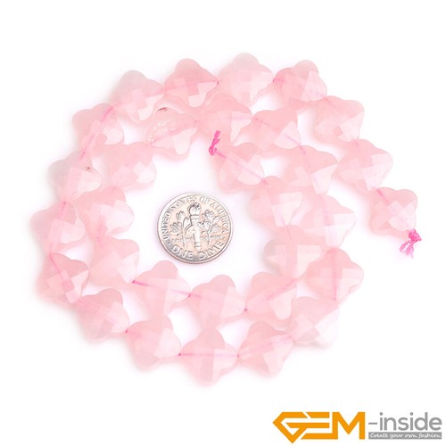 12mm Assorted Clover Flower Gemstones Faceted Loose Beads Jewelry Making 15" AU - Bild 76 von 126