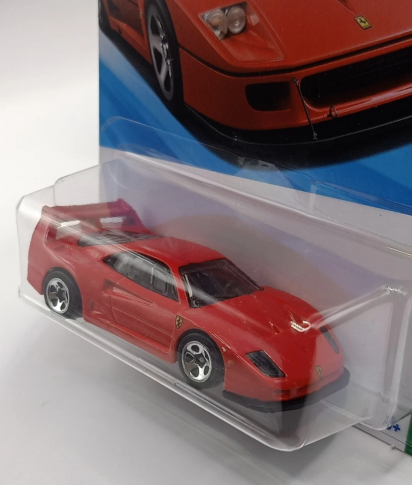 Hot Wheels FERRARI F4O COMPETIZIONE HW EXOTICS Mainline 2025 SPEDIZIONE GRATUITA - Immagine 4 di 4