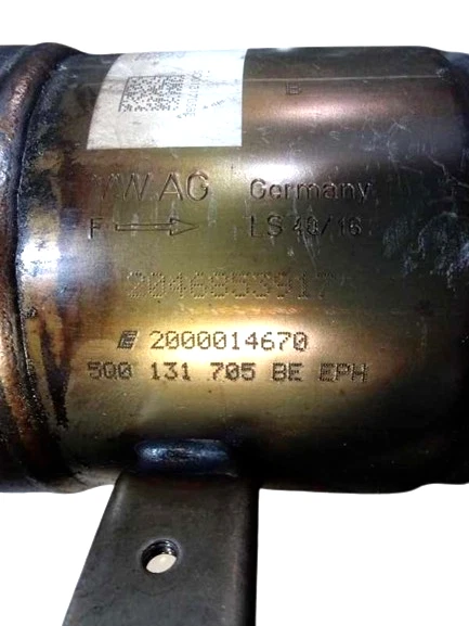 Partikelfilter SEAT Leon 5F 2,0 TDI FR 04L131733D 5Q0131705BE EPH 62500Km - Bild 3 von 4