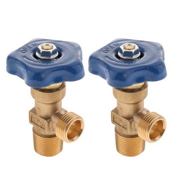 2 Pieces Gas Bottle Regulator Valve for MIG Welding Inert Argon