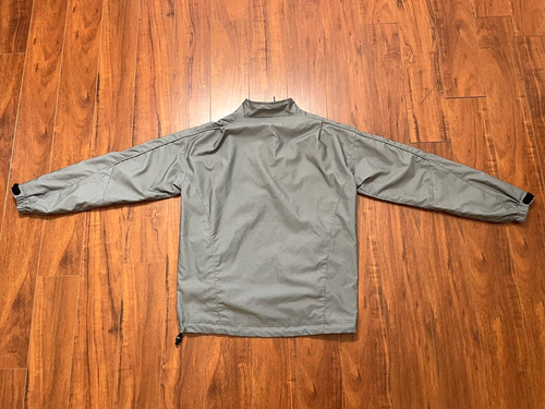 Masters Clubhouse Collection Golf Pullover Gray Jacket 1/4 Zip Mens Size Small - Picture 3 of 12