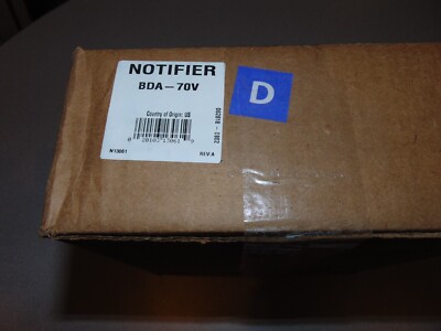 NOTIFIER BDA-70V Amplifier - NEW