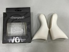 Campagnolo Rubber Hoods - For 2009-14 Super Record/Chorus/Record  Pair White